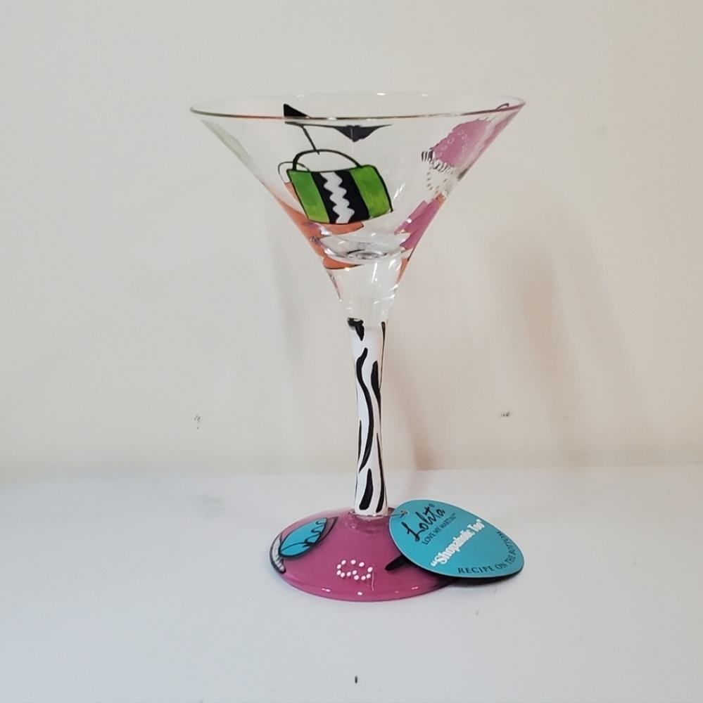 New Lolita Shopaholic Martini Glass